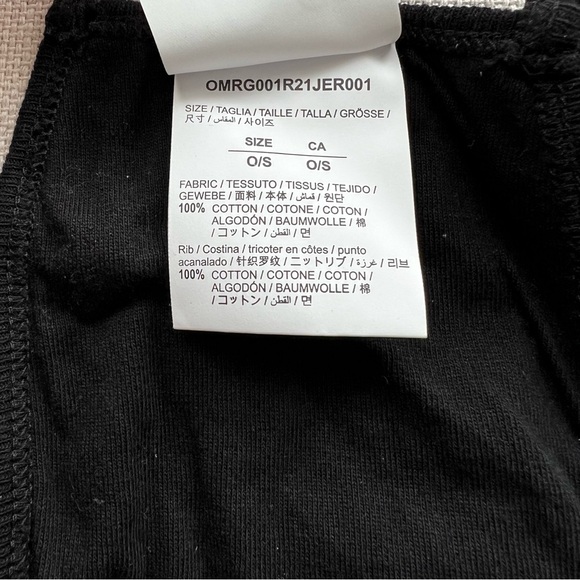 OFF-WHITE Black New Logo Mask - Picture 7 of 7